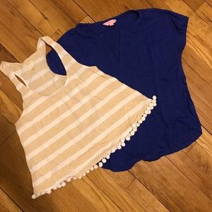 Lilly Pulitzer T-Shirt and Tank BUNDLE